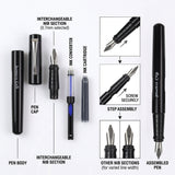 Isomars Calligraphy Pen Set For Lettering & Writing - Interchangeable Nibs - Isomars