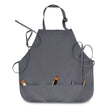 Isomars Canvas Painter's Apron with Adjustable Strap & Tool Pockets for brushes, tools, and art supplies - Isomars