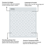 Isomars Circular Pattern Template Stencil for Art, Quilting & Design10088 - Isomars