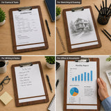 Isomars Clipboard - A4 - Size 33 x 22.8 cm / 13"x9" | Writing Pad - Isomars