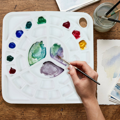 Isomars Colour Mixing Palette Square 33 Wells for Artists & Painting - Isomars