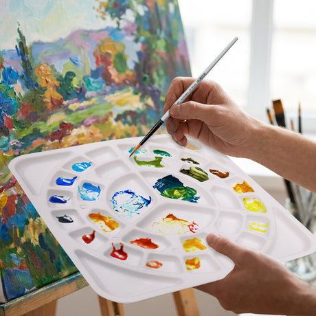 Isomars Colour Mixing Palette Square 33 Wells for Artists & Painting - Isomars