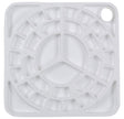 Isomars Colour Palette - Colour Mixing Dish for Artists (Square (CM17) - Isomars