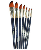 Isomars Dagger Paint Brush Set of 7 Artist Brushes for Acrylic & Watercolor - Isomars
