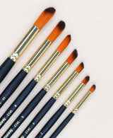 Isomars Deer Foot Paint Brush Set – Set of 7 Artist Brushes for Acrylic, Watercolor, Oil & Texture Effects – Ideal for Fur, Foliage, Stippling & Dry Brush Techniques - Isomars
