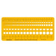 Isomars Designer's Diamond Circle & Colored Stone Guide Template No. 2015 - Isomars