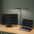 Isomars Desktop Table lamp, Overhead LED Desk Lamp Light, Table Holding clamp, Study, Computer lamp, 24" Light bar Flexible Gooseneck, 3 Color Mode, for Desktop, Bedroom, Office, Reading, etc - Isomars