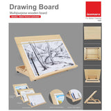 Isomars Drawing Board - Table Model - with 6 Different Working Angles - Drawing & Drafting Board with Elastic Support - A2 - Isomars