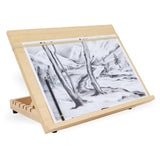 Isomars Drawing Board - Table Model - with 6 Different Working Angles - Drawing & Drafting Board with Elastic Support - A2 - Isomars