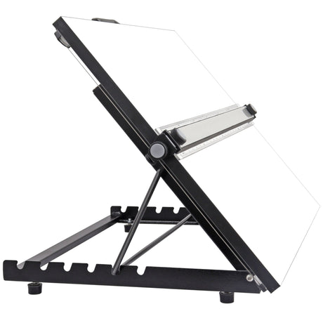 Isomars Drawing & Drafting Board Table Model with Parallel Motion Ruler | Professional Drafting & Technical Drawing Board - Isomars