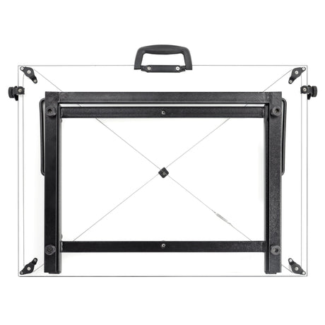 Isomars Drawing & Drafting Board Table Model with Parallel Motion Ruler | Professional Drafting & Technical Drawing Board - Isomars