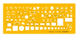 Isomars Electronics Circuit Design Template Stencil - Isomars