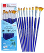Isomars Estudio Professional Paint Brush Set of 10 for Acrylic & Oil - Isomars