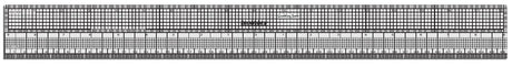 Isomars Fashion Designing Tailoring Scale Set of 8 Rulers - Isomars