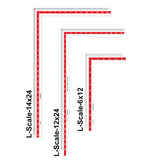 Isomars Fashion Designing Tailoring Scale Set of 8 Rulers - Isomars