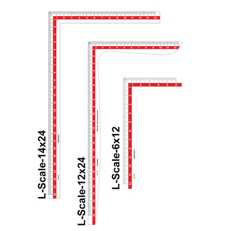 Isomars Fashion Designing Tailoring Scale Set of 8 Rulers - Isomars
