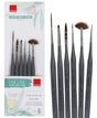 Isomars Fineline Art Brush Set of 6 for Detail Painting - Isomars