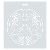 Isomars Floral Mandala Design Template Stencil for Art & Craft10111C - Isomars