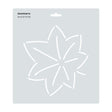 Isomars Floral Quilting Design Template Stencil for Art & Drafting 10125 - Isomars