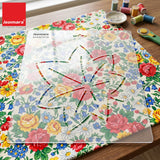 Isomars Floral Quilting Design Template Stencil for Art & Drafting 10125 - Isomars