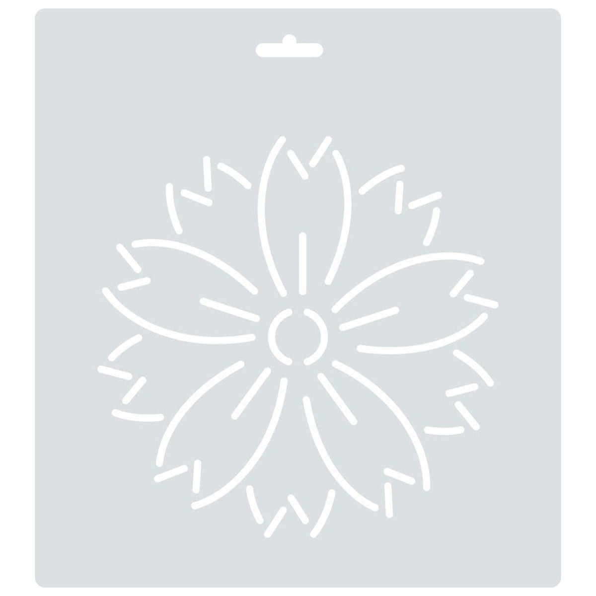 Isomars Floral Quilting Template for Sewing, Patchwork & Embroidery 10115 - Isomars