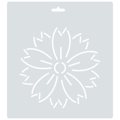 Isomars Floral Quilting Template for Sewing, Patchwork & Embroidery 10115 - Isomars