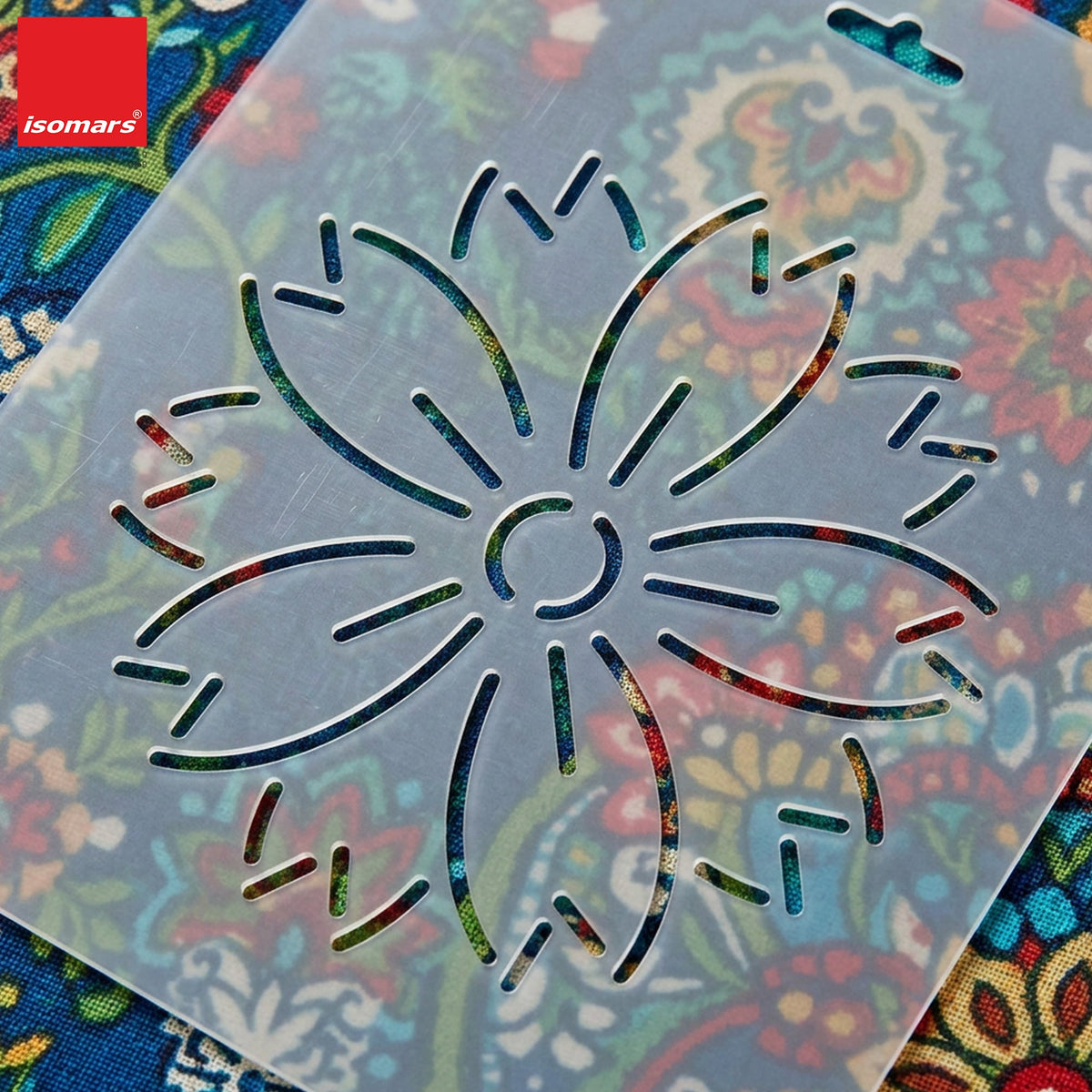 Isomars Floral Quilting Template for Sewing, Patchwork & Embroidery 10115 - Isomars