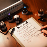 Isomars Fountain Pen Ink Set of 10 Colors, 65ml Each Bottle, Quick Drying, Non-Clogging Formula, Smooth Ink Flow, Vibrant Archival Inks for Fountain Pens, Calligraphy & Writing - Isomars
