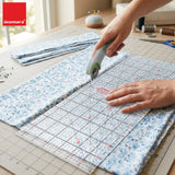 Isomars Garment Patchwork Quilting Ruler 12 x 6.5 Inch Acrylic - Isomars