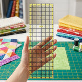Isomars Garment Patchwork Quilting Ruler 6 x 18 Inch | Clear Acrylic - Isomars
