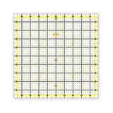Isomars Garment Quilting Ruler 10 x 10 Inch | 3mm Clear Acrylic - Isomars