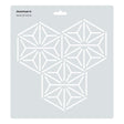 Isomars Geometric Quilt Template for Patchwork, Quilting & Crafts 10114 - Isomars