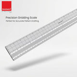 Isomars Gridding Ruler Scale 18 Inch | Tailoring & Pattern Making - Isomars