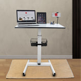 Isomars Height Adjustable Laptop Table | Sit & Stand Desk for Home & Office - Isomars