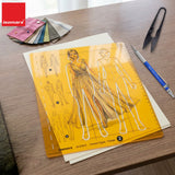 Isomars Human Figure Female Template No. 2 Drawing Stencil - Isomars
