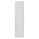 Isomars Imperial Design Quilting Ruler 6 x 24 Inch | Clear Acrylic - Isomars