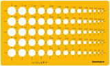 Isomars Jewellery Designing Drawing Drafting Template Set of 3 - Isomars