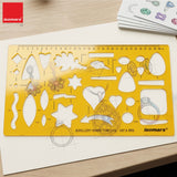 Isomars Jewellery Shape Template Stencil for Jewelry Design & Sketching - Isomars
