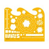 Isomars Landscape Design Template Stencil Scale 1:50 for Drafting - Isomars