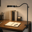 Isomars LED Study, Reading, Laptop, Computer,etc Desk Lamp with Clamp, Flexible Gooseneck, 3 Color Modes (Warm/Natural/Cool), Eye-Care Lighting (Black) - Isomars