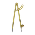 Isomars Locking Wing Divider & Compass, 8 Inch Brass Drawing Tool - Isomars