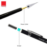 Isomars Mechanical Pencil 0.3, 0.5, 0.7 | Set Of 3 Drafting Pencils | Comes with Leads & Erasers | Ideal for Artists & Students | Ideal for writing, sketching, drawing, and more - Isomars