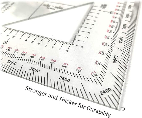 Isomars Military Triangle Protractor Scale - Isomars