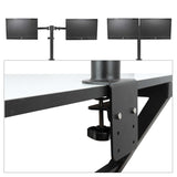 Isomars Monitor Arm Mount Stand Double Screen (Monitor) - Adjustable Height & Angles - Isomars