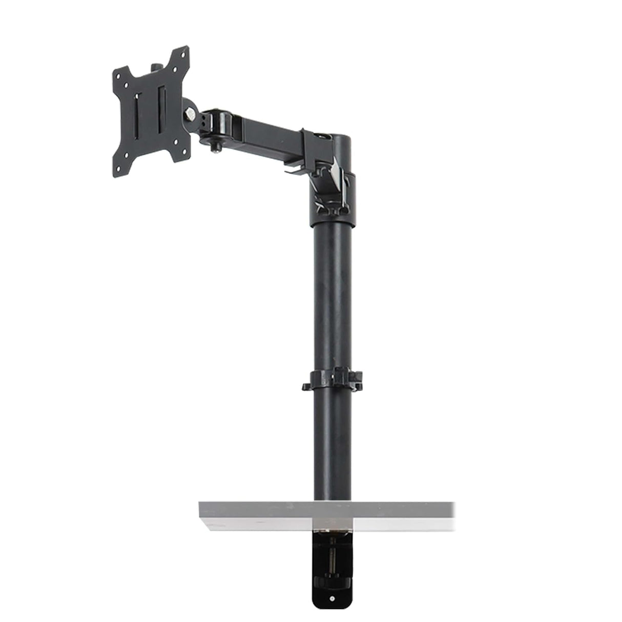 Isomars Monitor Mount Stand Single Screen - Adjustable Height & Angles - Isomars