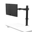 Isomars Monitor Mount Stand Single Screen - Adjustable Height & Angles - Isomars