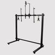 ISOMARS Overhead Camera & Phone Stand | Adjustable 10 Height Levels Product Photography Stand with Dual Light Holders, Background Sheet Brackets & Clips for Overhead Photos & Videos - Isomars