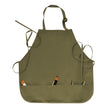 Isomars Painter’s Apron, Large, 10 oz Cotton Canvas, 3 Pockets, Green - Isomars