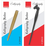 Isomars Plastic Oblique & Wooden Manga Holder Set for Calligraphy - Isomars