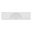 Isomars Protractor Ruler - 15 x 4 inch - Isomars
